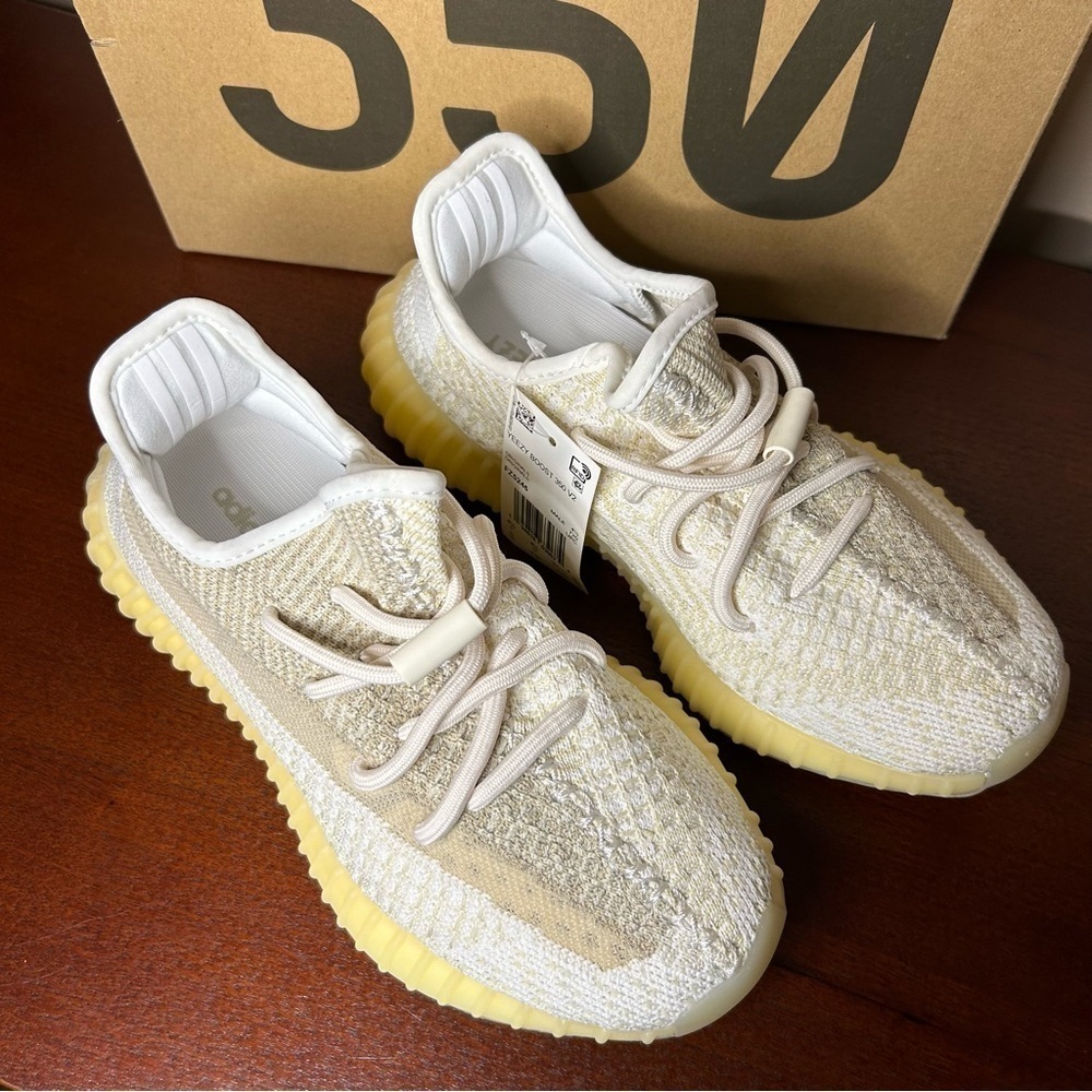 Yeezy | Adidas Yeezy Boost 350 V2 Natural (5M/6W) - Picture 6 of 16